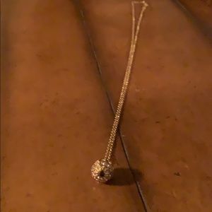 Coach Gold w/crystal Necklace